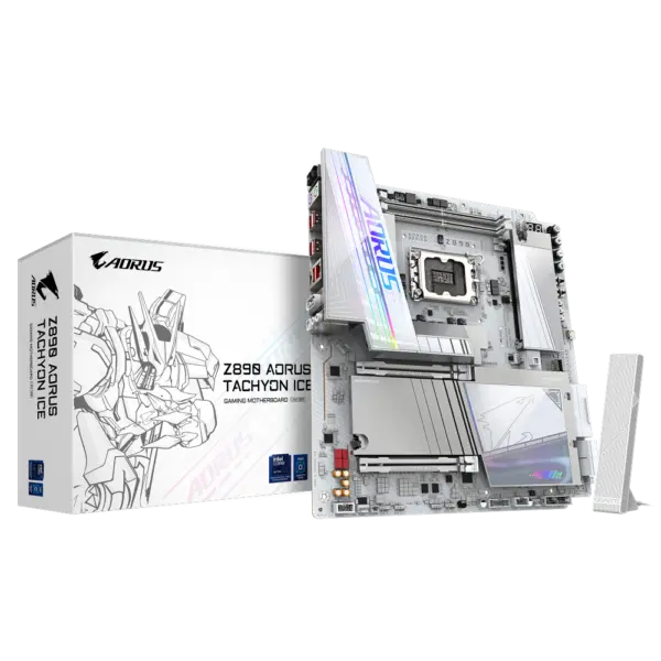 לוח אם Z890 AORUS TACHYON ICE ATX DDR5 WIFI BT LGA1851