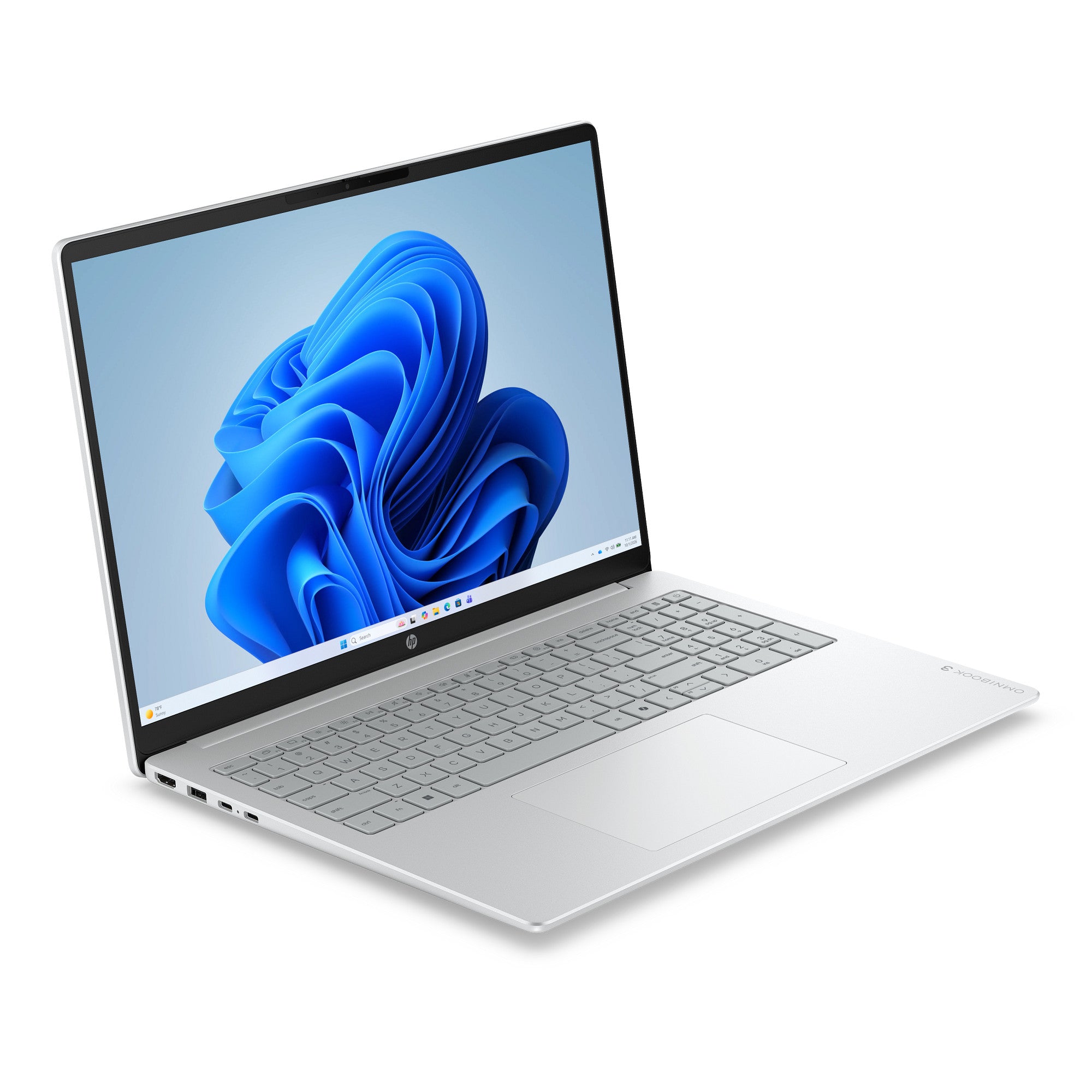 HP OmniBook 3 Core7-350|12GB|512GB|"16"|2K|W11H|Silver|3YRW – תמונה 3