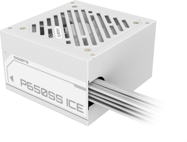 ספק כוח GIGABYTE P650SS ICE 650W 80 PLUS Silver White