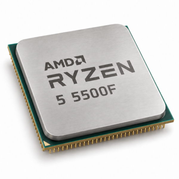 מעבד AMD Ryzen 5 5500F TRAY No Fan No GPU AM4