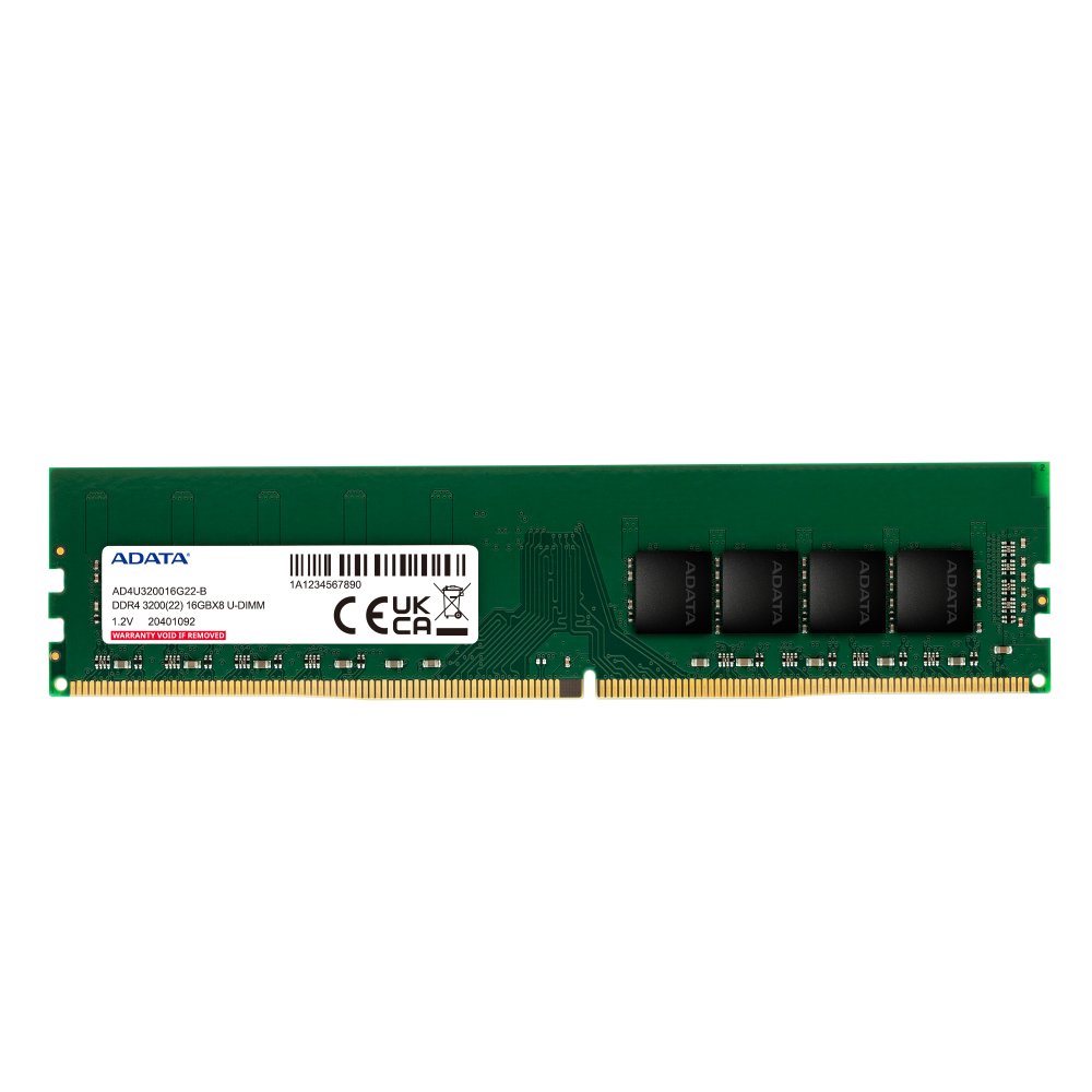 זיכרון לנייח ADATA Premier 16GB DDR4 3200MHz CL22 1.2V UDIMM